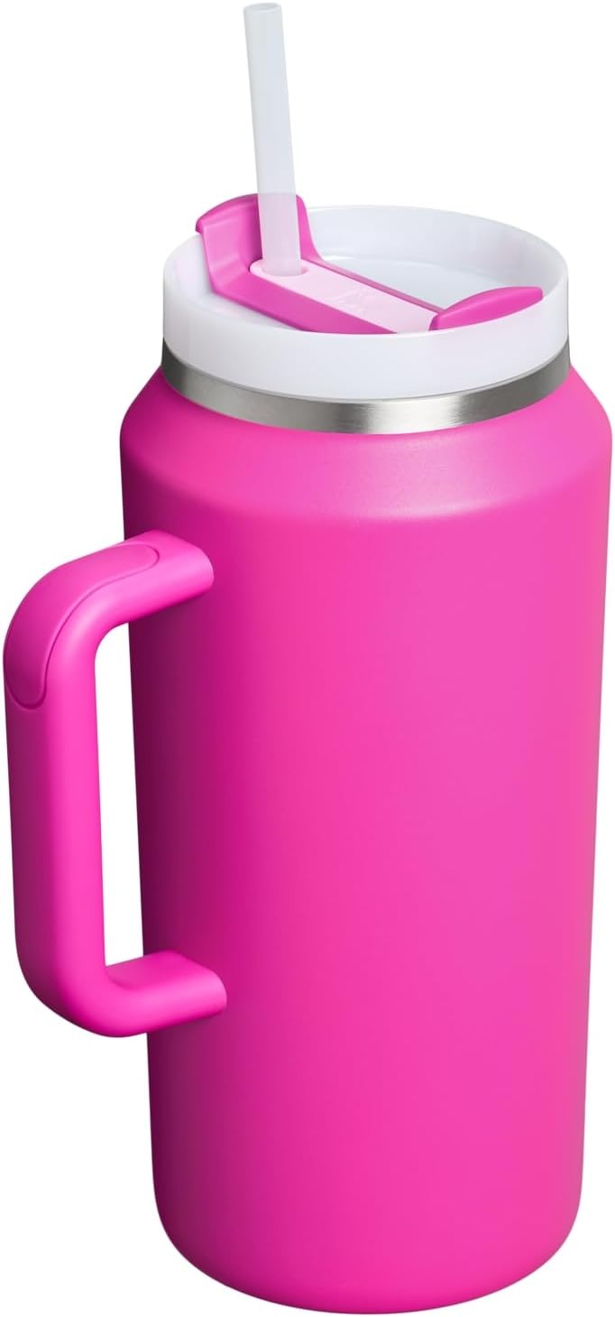 image:imageSTANLEY Quencher H20 Flow State Tumbler 20 oz Frost SprinkleViolet Blossom