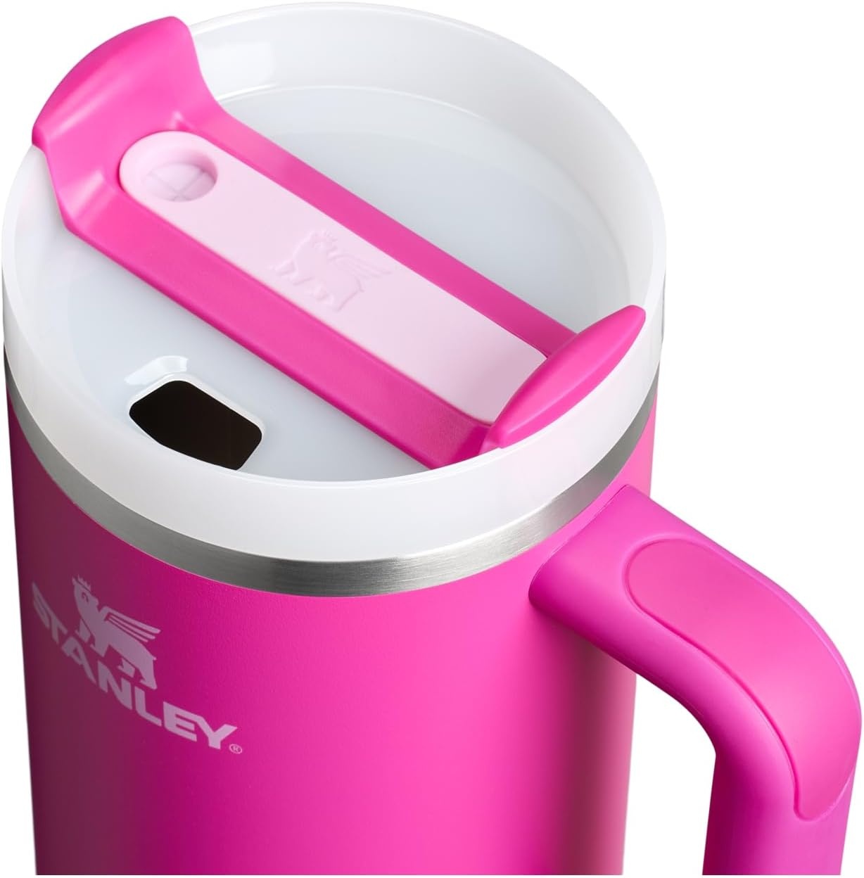 image:imageSTANLEY Quencher H20 Flow State Tumbler 20 oz Frost SprinkleViolet Blossom