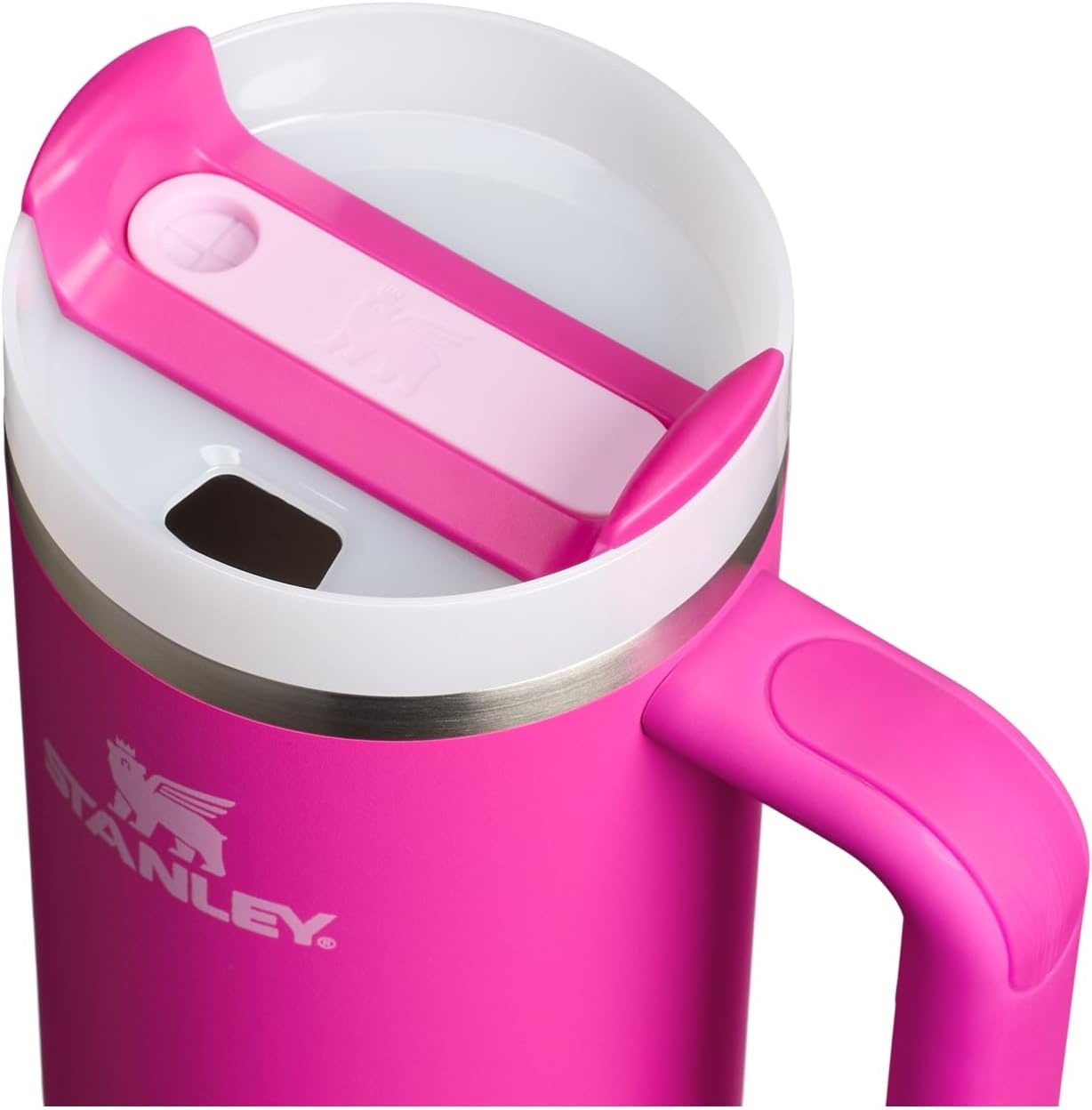 image:imageSTANLEY Quencher H20 Flow State Tumbler 20 oz Frost SprinkleViolet Blossom