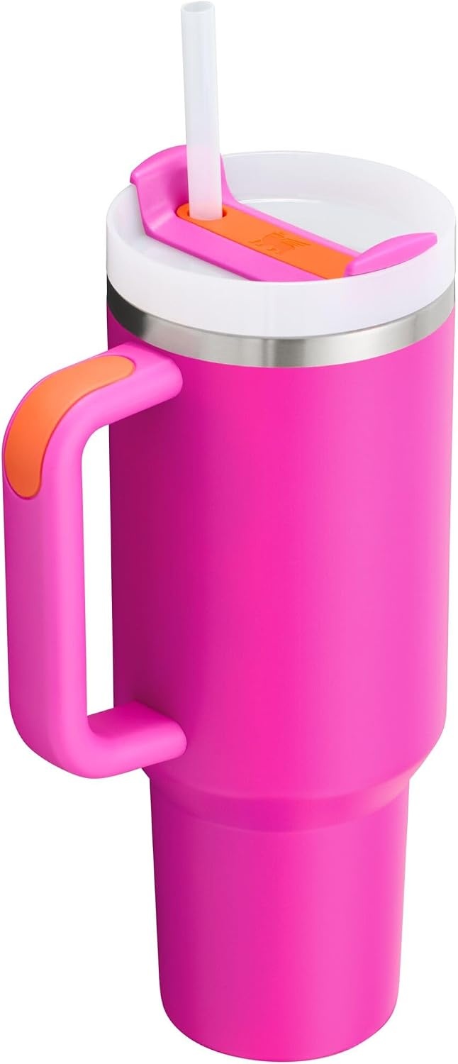 image:imageSTANLEY Quencher H20 Flow State Tumbler 20 oz Frost SprinkleVivid Violet