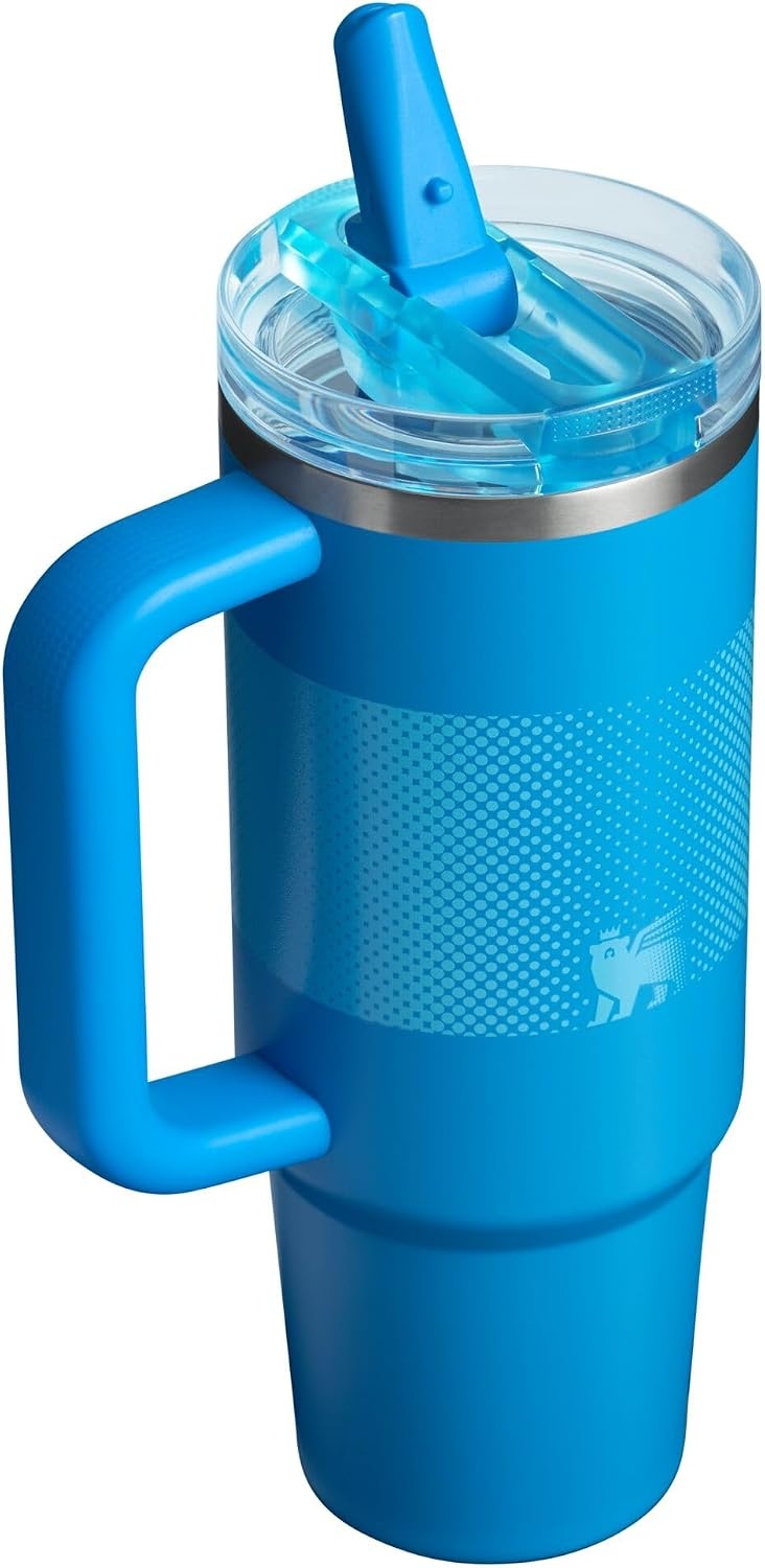 image:imageSTANLEY Quencher ProTour Flipstraw Tumbler 30 oz Multi InterfusionAzure Fade