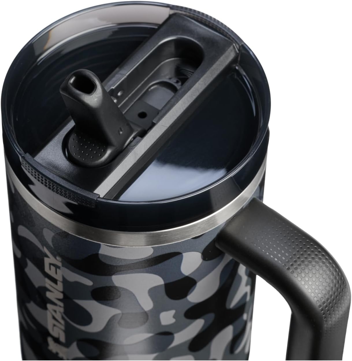 image:imageSTANLEY Quencher ProTour Flipstraw Tumbler 30 oz Multi InterfusionBlack Interfusion