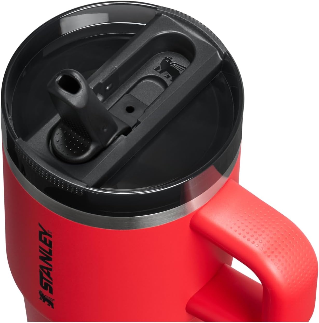 image:imageSTANLEY Quencher ProTour Flipstraw Tumbler 30 oz Multi InterfusionChili Black