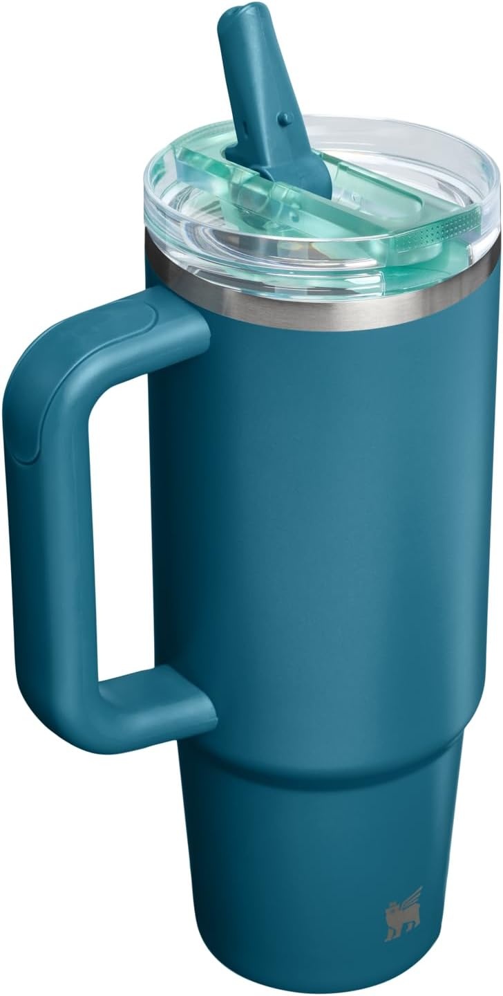 image:imageSTANLEY Quencher ProTour Flipstraw Tumbler 30 oz Multi InterfusionCoastal Teal