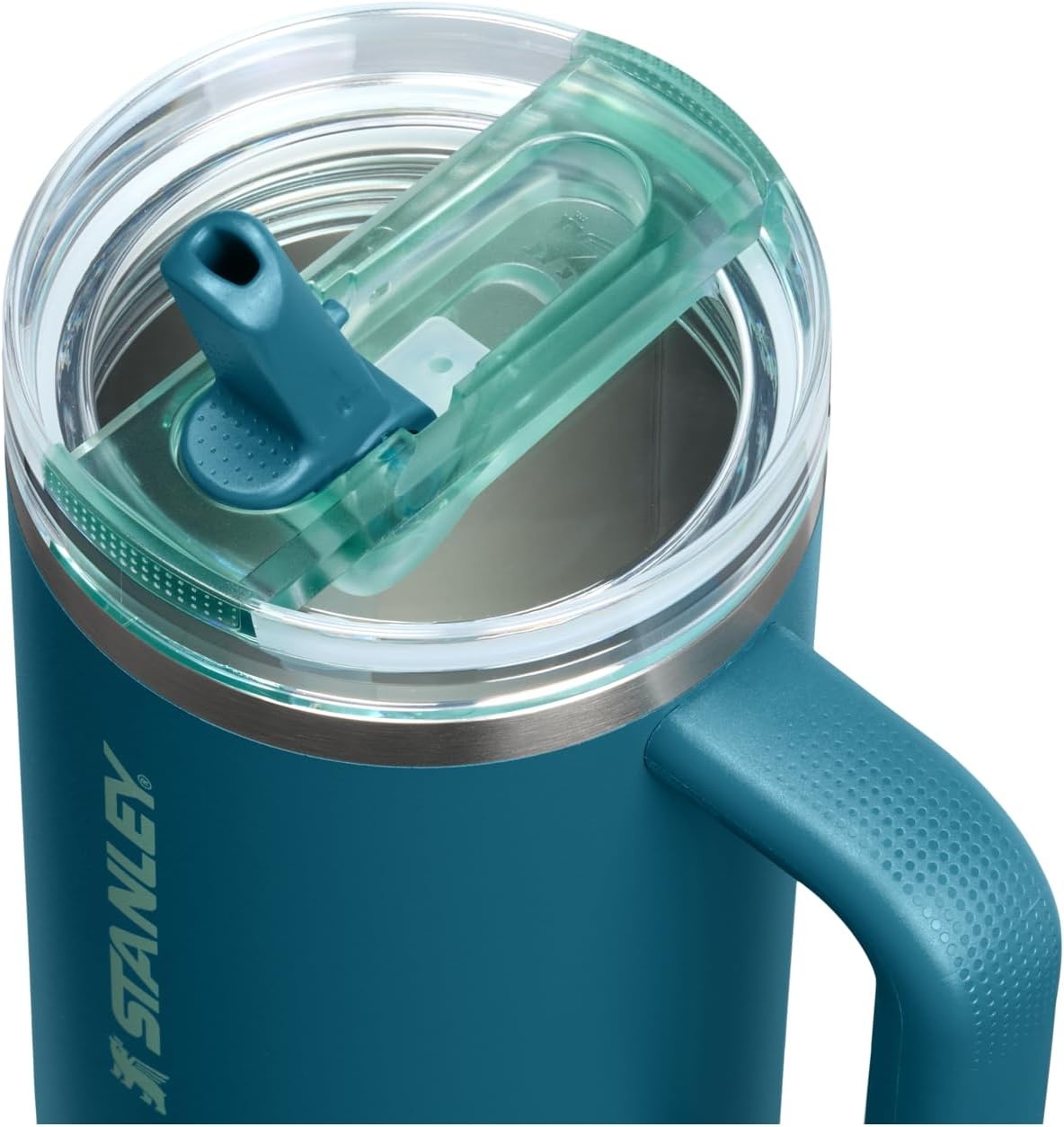image:imageSTANLEY Quencher ProTour Flipstraw Tumbler 30 oz Multi InterfusionCoastal Teal