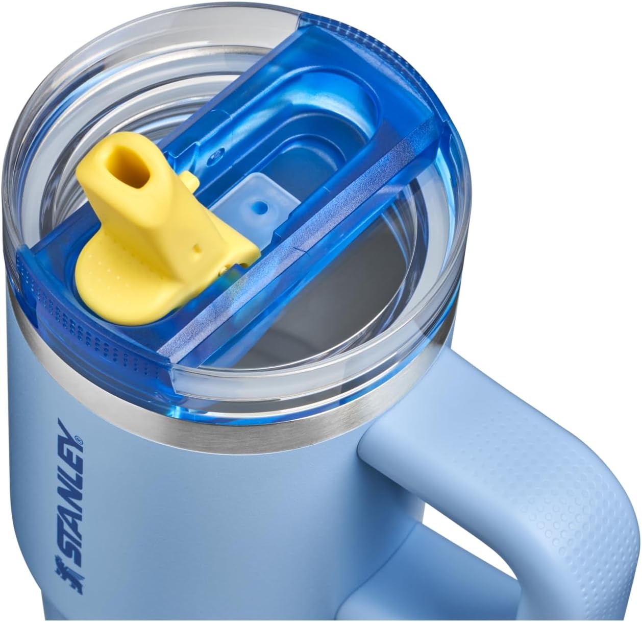 image:imageSTANLEY Quencher ProTour Flipstraw Tumbler 30 oz Multi InterfusionCornflower Admiral Blue