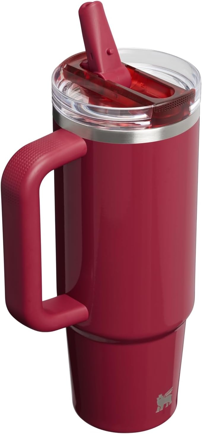 image:imageSTANLEY Quencher ProTour Flipstraw Tumbler 30 oz Multi InterfusionCranberry Gloss