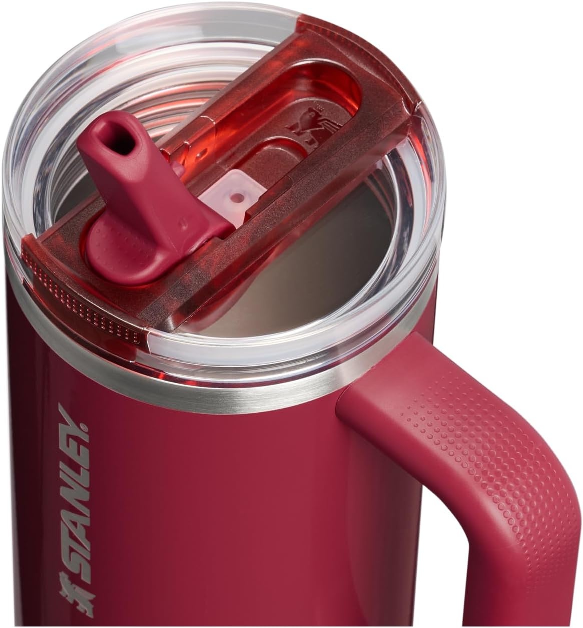 image:imageSTANLEY Quencher ProTour Flipstraw Tumbler 30 oz Multi InterfusionCranberry Gloss