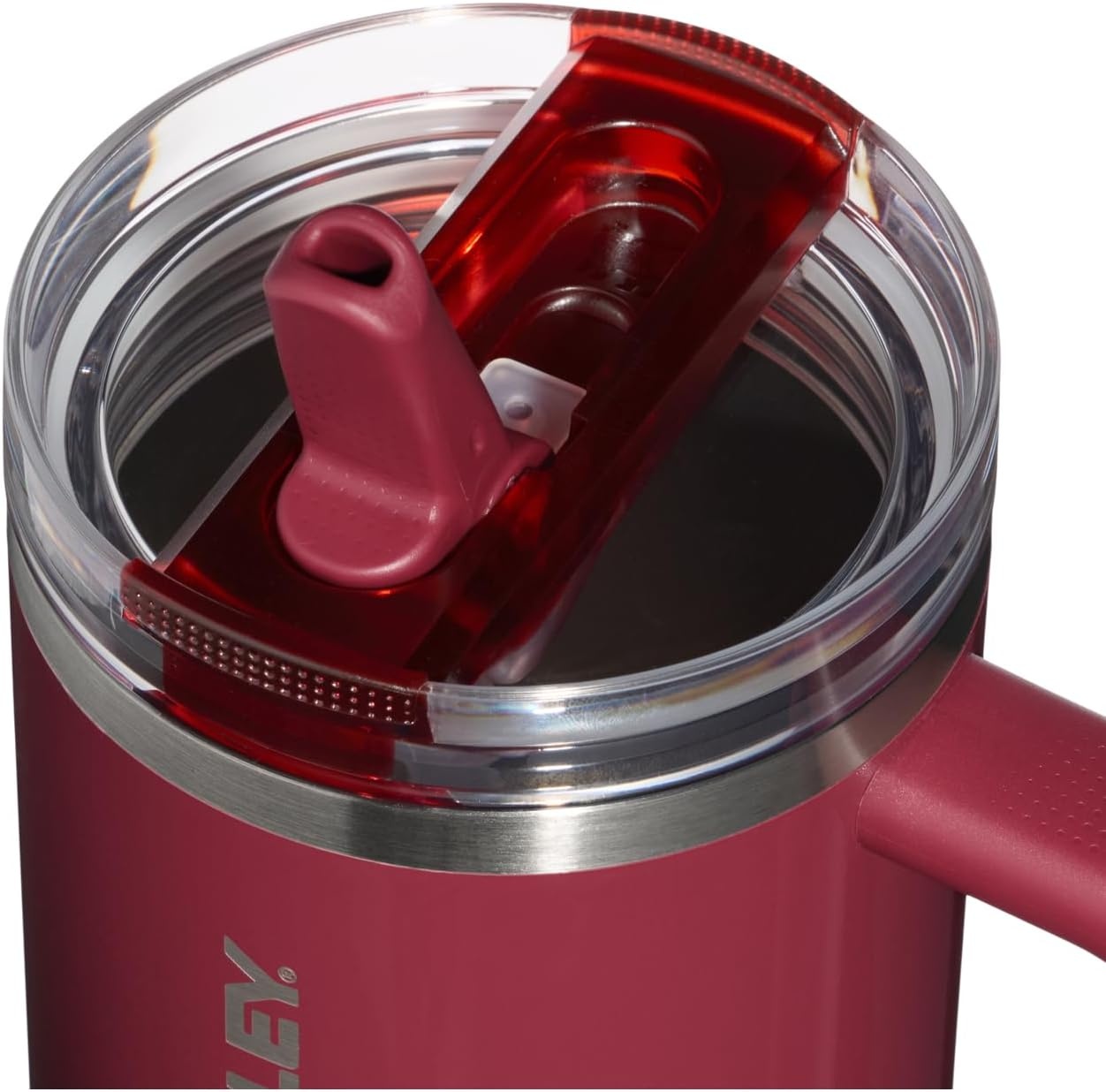 image:imageSTANLEY Quencher ProTour Flipstraw Tumbler 30 oz Multi InterfusionCranberry Gloss