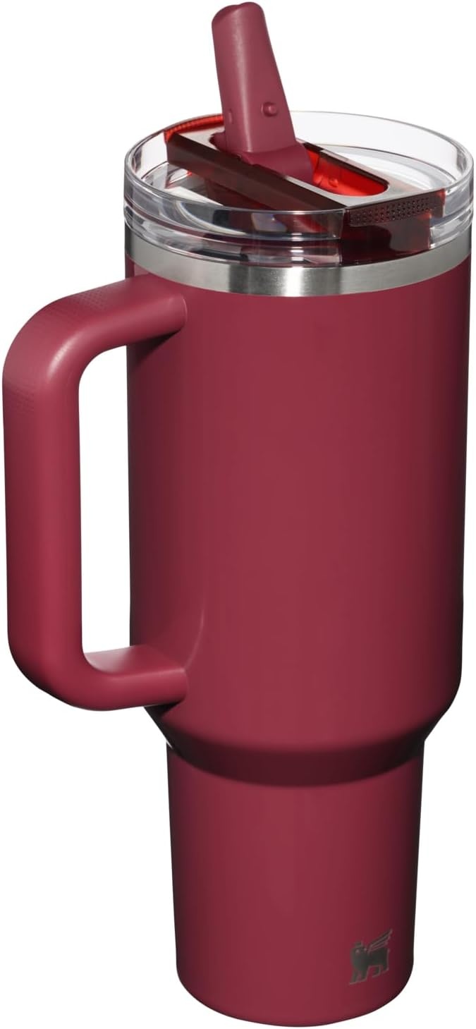 image:imageSTANLEY Quencher ProTour Flipstraw Tumbler 30 oz Multi InterfusionCranberry Gloss