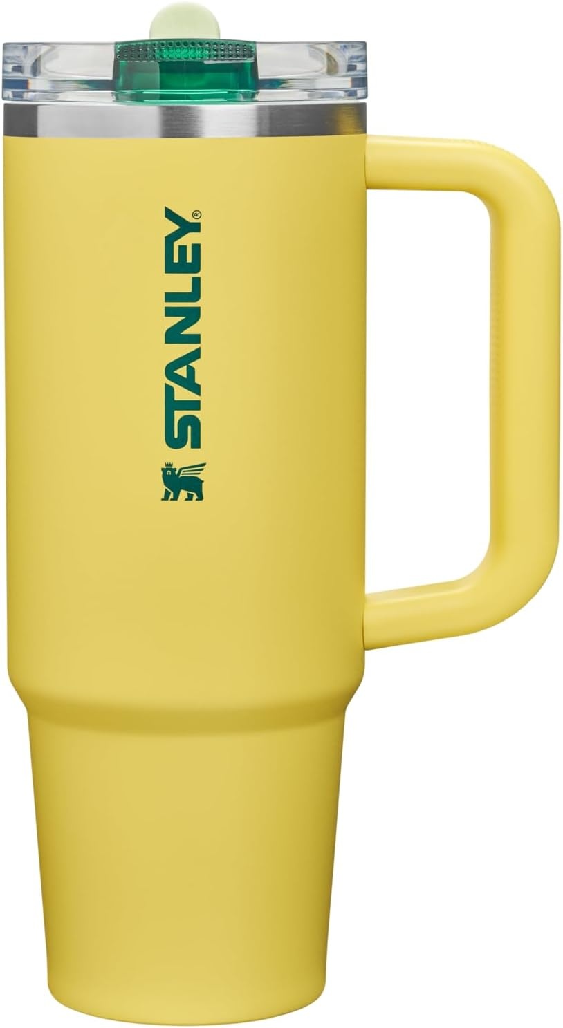 image:imageSTANLEY Quencher ProTour Flipstraw Tumbler 30 oz Multi InterfusionDaffodil Emerald