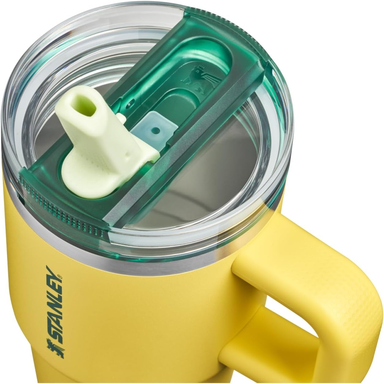 image:imageSTANLEY Quencher ProTour Flipstraw Tumbler 30 oz Multi InterfusionDaffodil Emerald