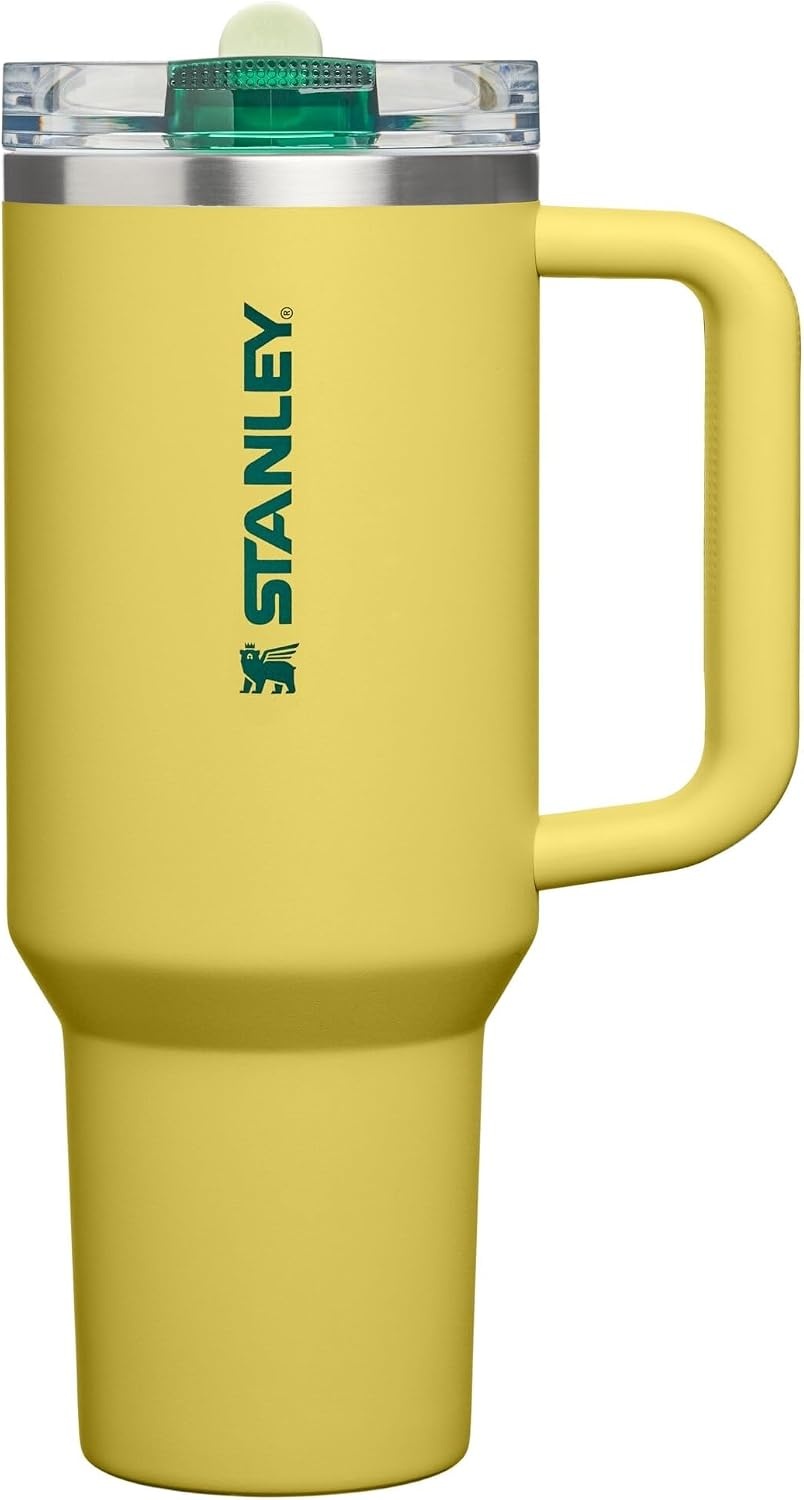 image:imageSTANLEY Quencher ProTour Flipstraw Tumbler 30 oz Multi InterfusionDaffodil Emerald