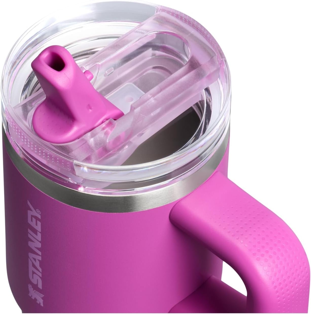 image:imageSTANLEY Quencher ProTour Flipstraw Tumbler 30 oz Multi InterfusionDark Blossom