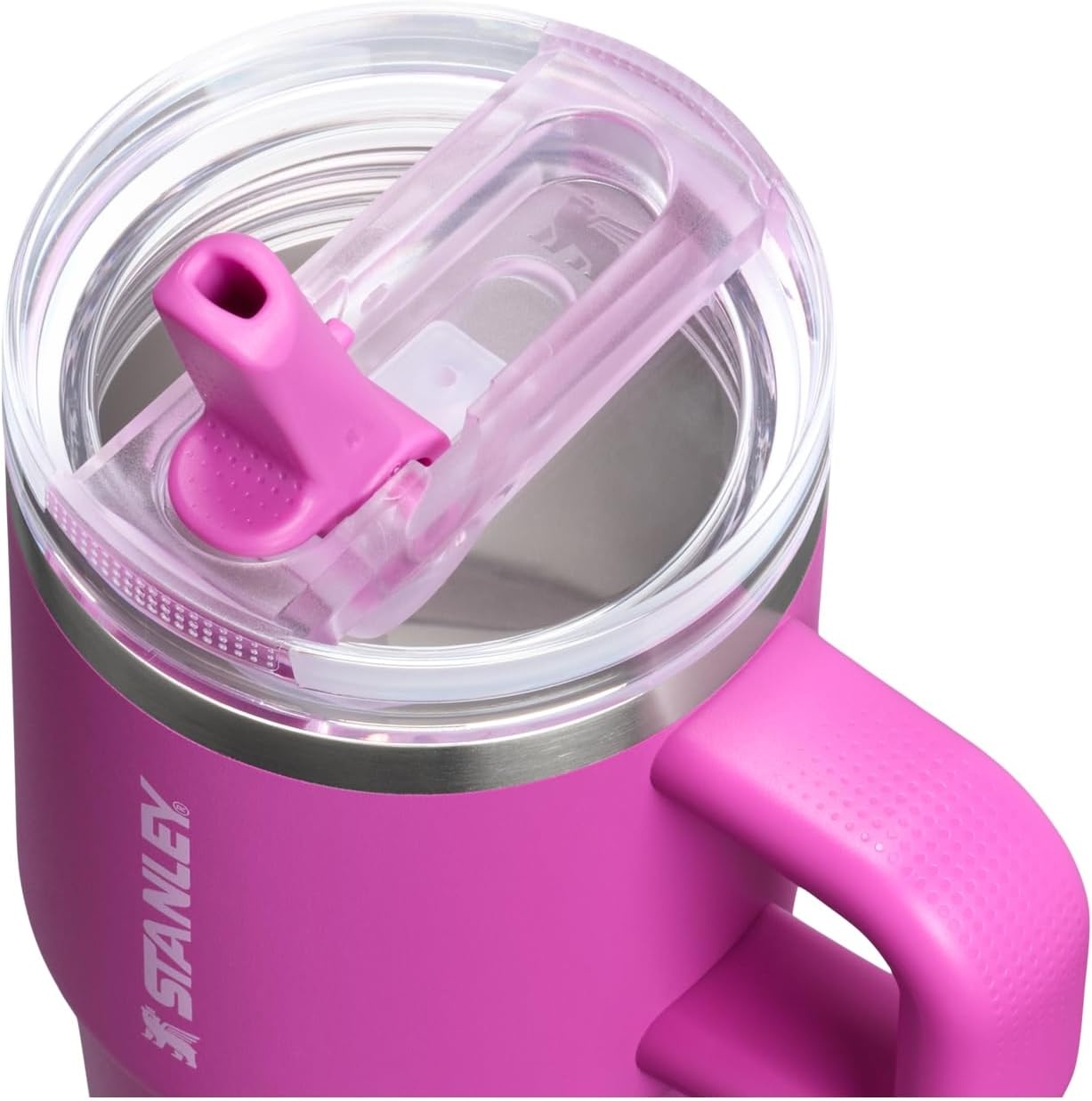 image:imageSTANLEY Quencher ProTour Flipstraw Tumbler 30 oz Multi InterfusionDark Blossom
