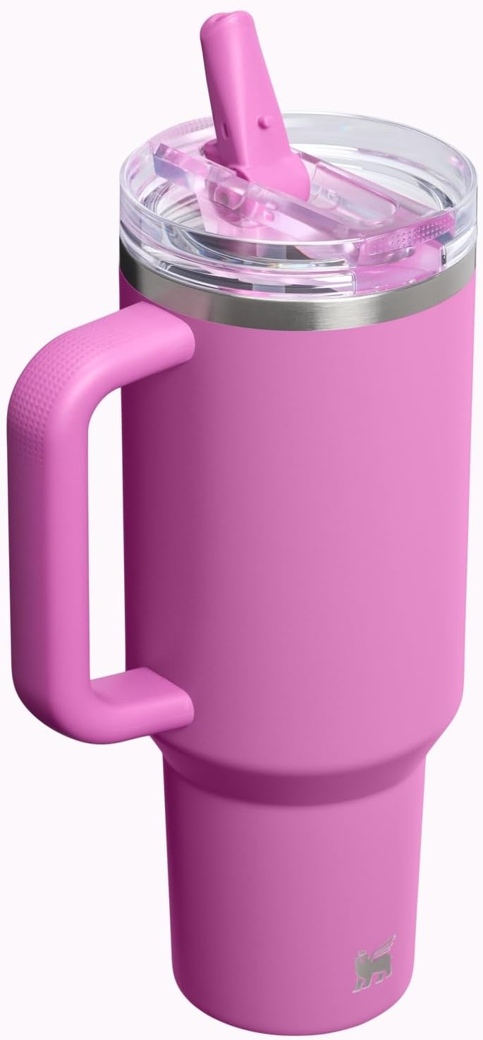 image:imageSTANLEY Quencher ProTour Flipstraw Tumbler 30 oz Multi InterfusionDark Blossom