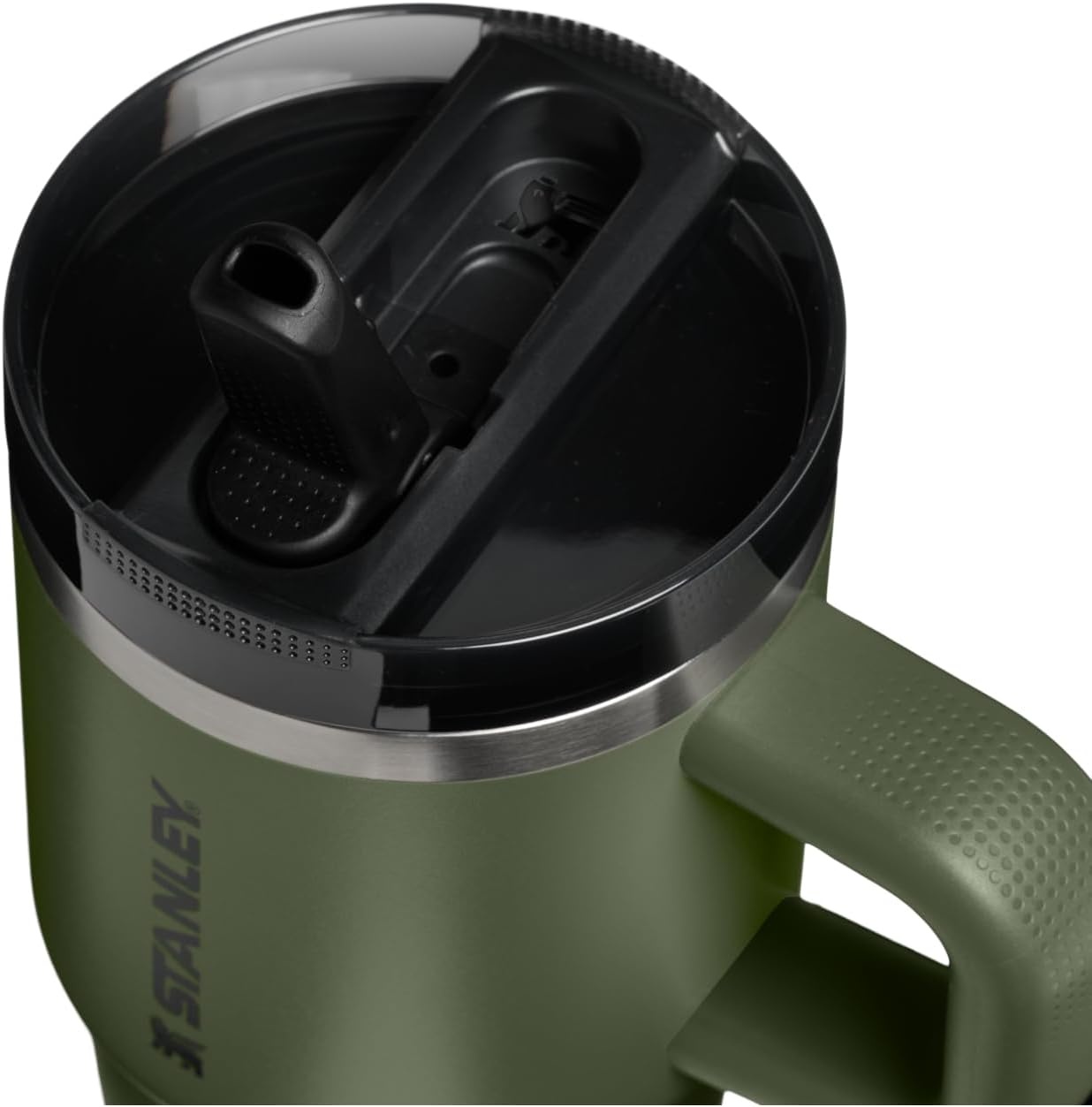 image:imageSTANLEY Quencher ProTour Flipstraw Tumbler 30 oz Multi InterfusionDried Pine