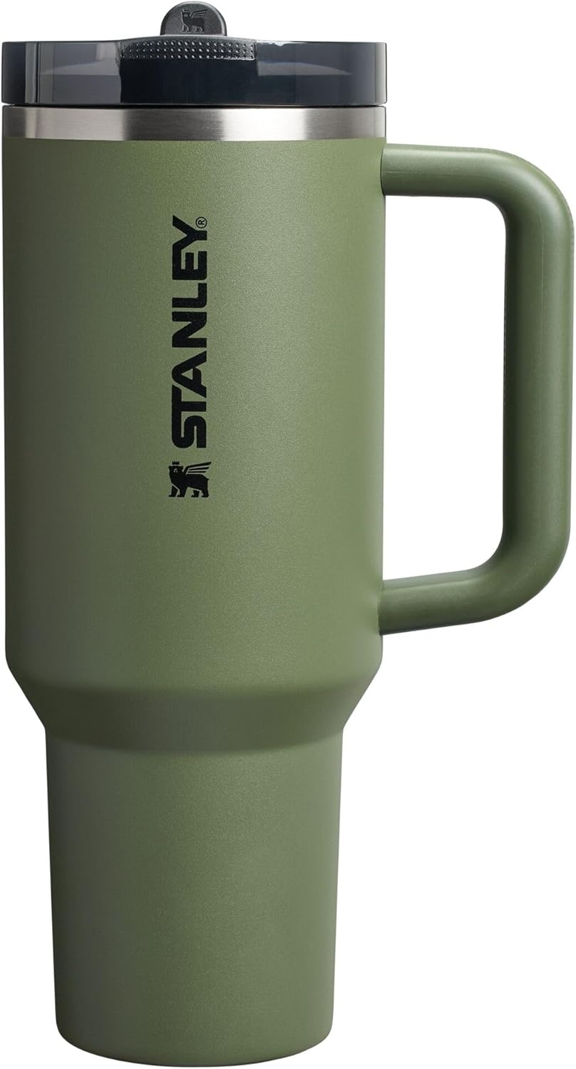 image:imageSTANLEY Quencher ProTour Flipstraw Tumbler 30 oz Multi InterfusionDried Pine VRT