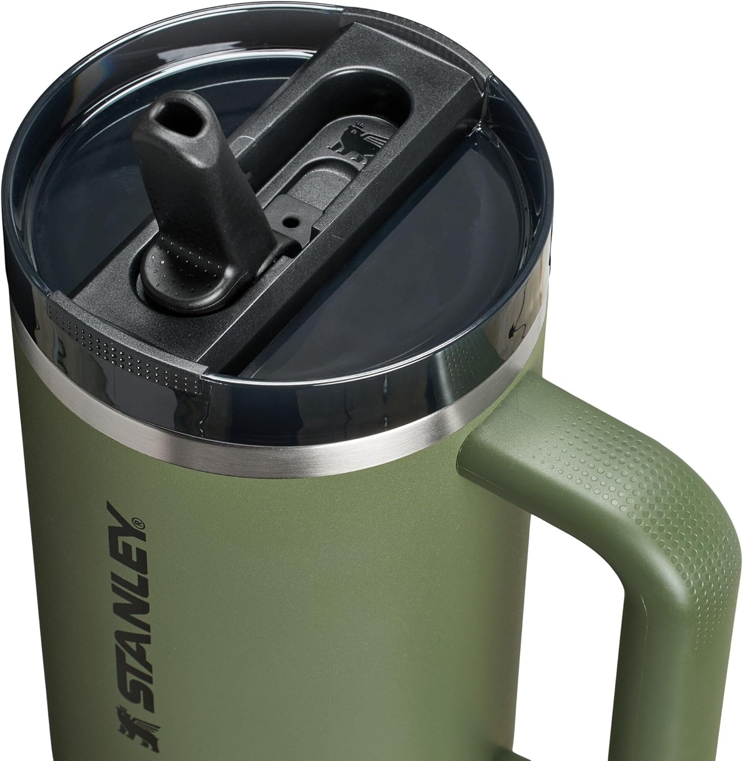 image:imageSTANLEY Quencher ProTour Flipstraw Tumbler 30 oz Multi InterfusionDried Pine VRT