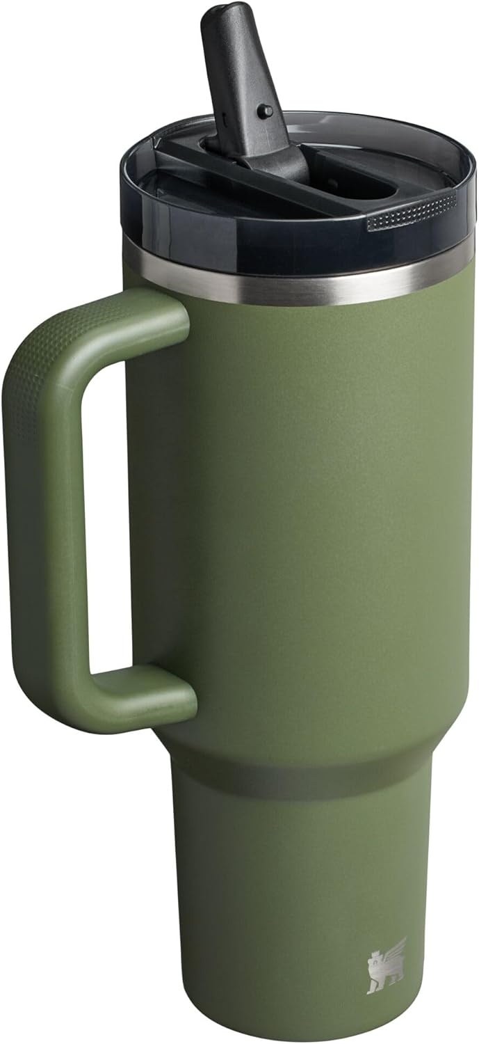 image:imageSTANLEY Quencher ProTour Flipstraw Tumbler 30 oz Multi InterfusionDried Pine VRT