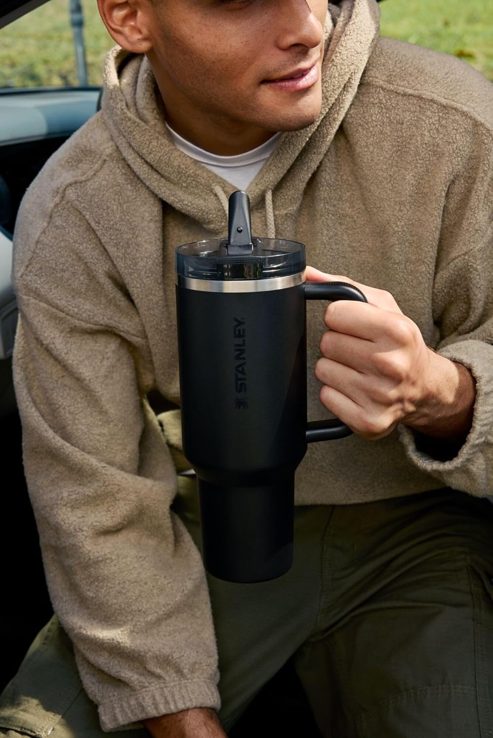 image:imageSTANLEY Quencher ProTour Flipstraw Tumbler 30 oz Multi InterfusionEmerald Honeydew