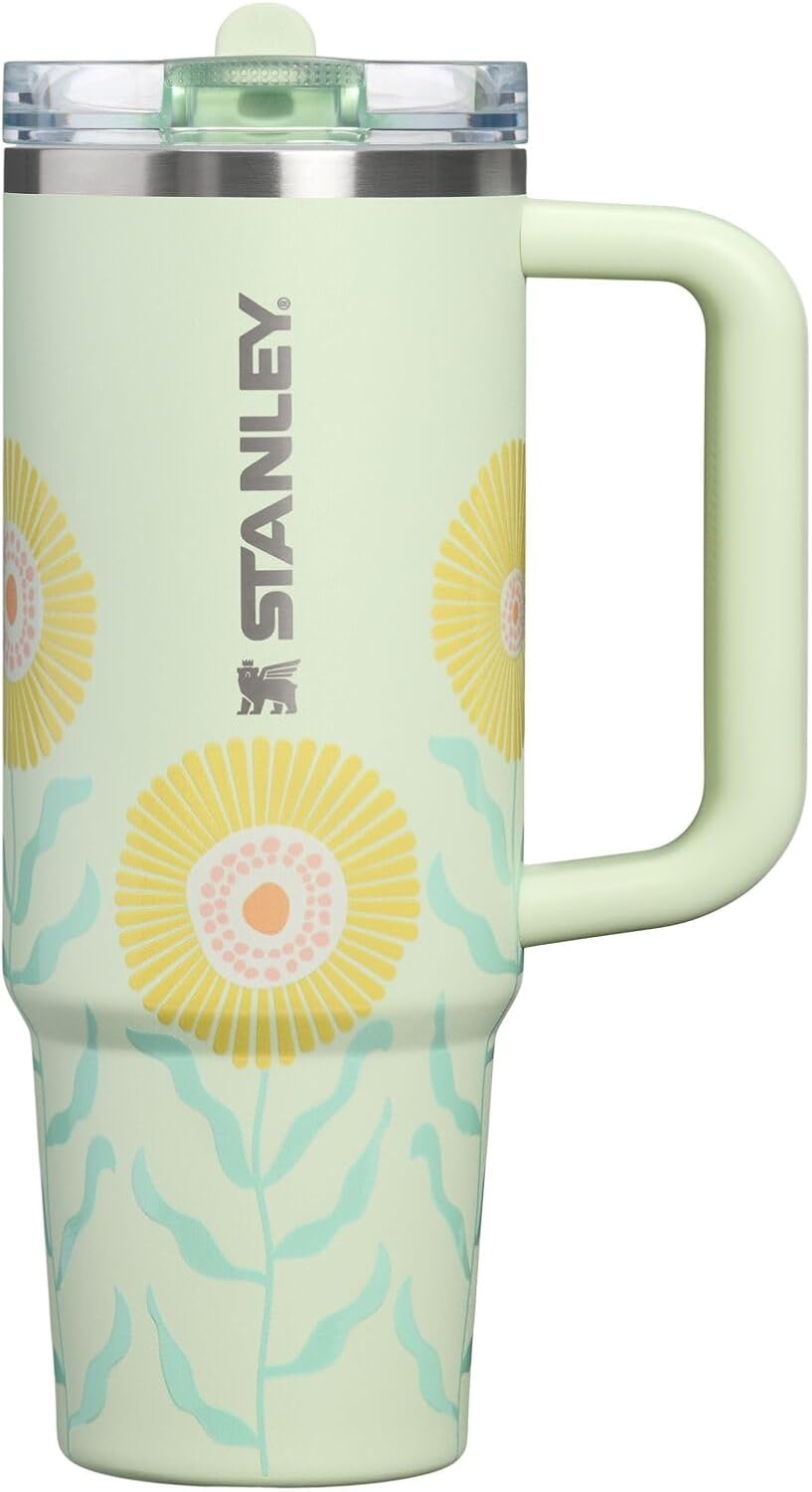 image:imageSTANLEY Quencher ProTour Flipstraw Tumbler 30 oz Multi InterfusionHoneydew Garden