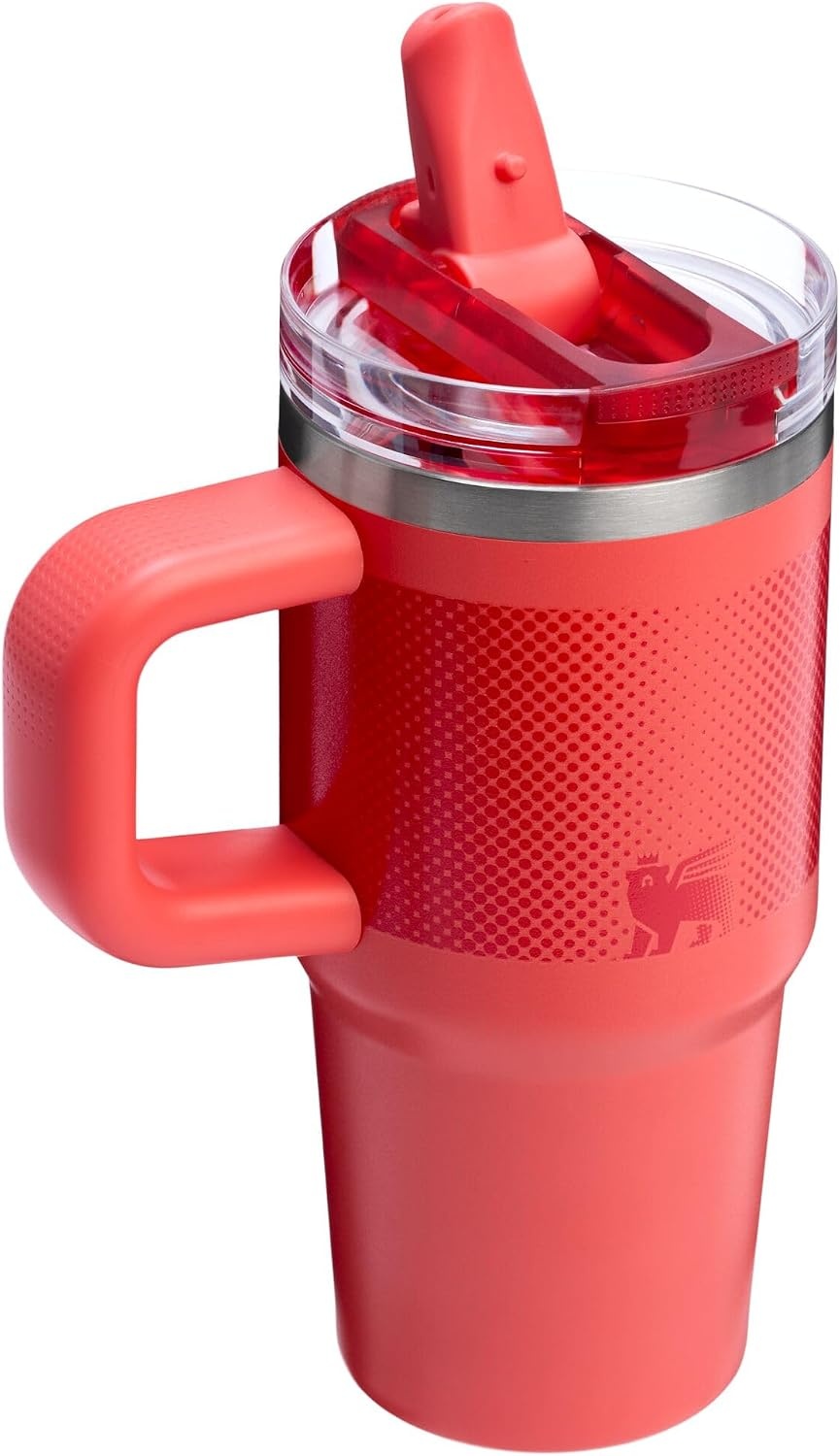 image:imageSTANLEY Quencher ProTour Flipstraw Tumbler 30 oz Multi InterfusionHot Coral Fade