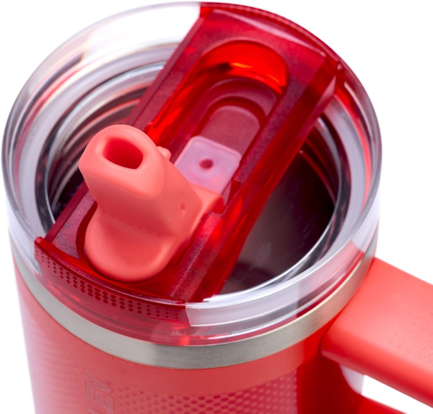 image:imageSTANLEY Quencher ProTour Flipstraw Tumbler 30 oz Multi InterfusionHot Coral Fade