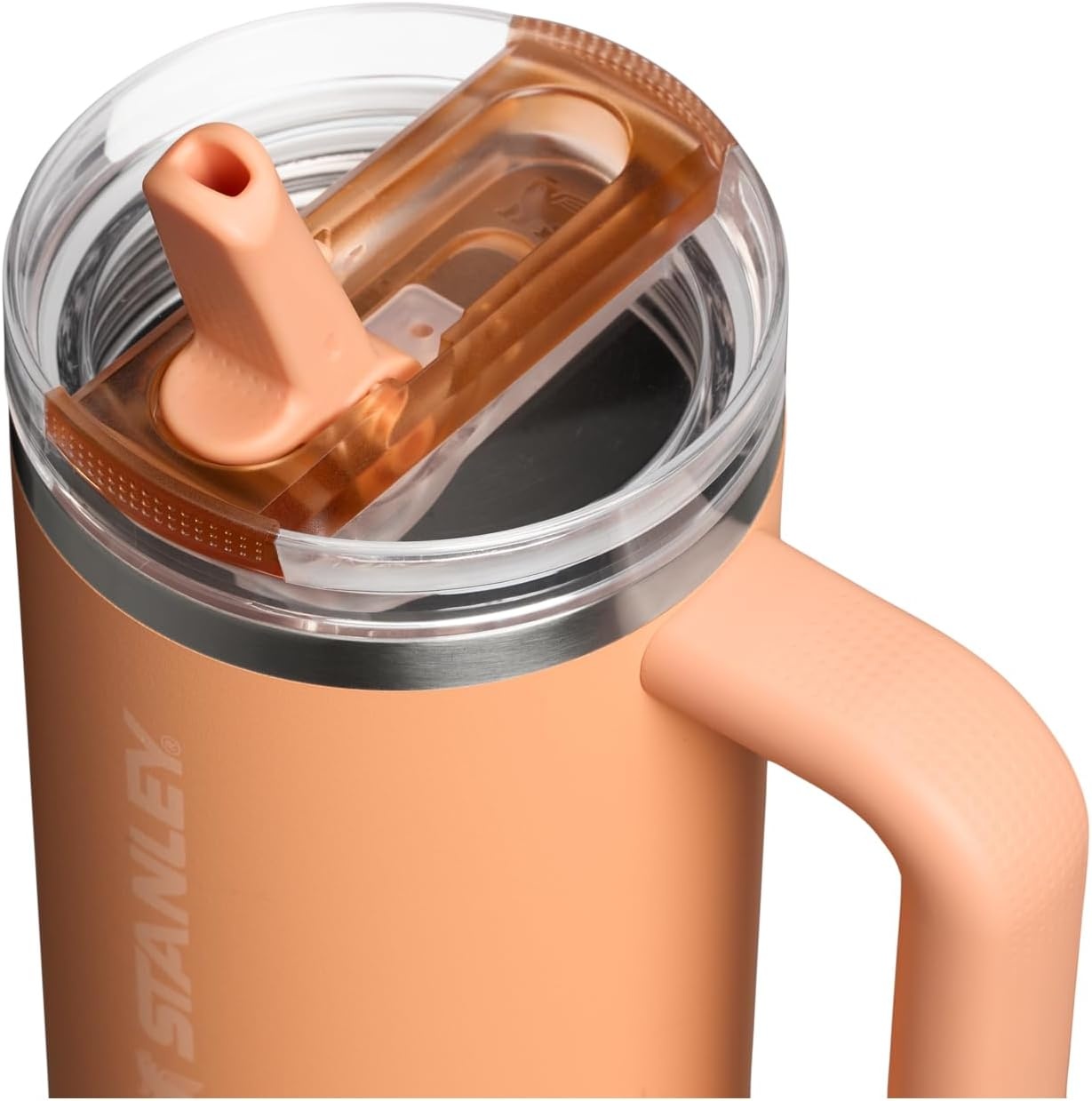 image:imageSTANLEY Quencher ProTour Flipstraw Tumbler 30 oz Multi InterfusionOasis Apricot