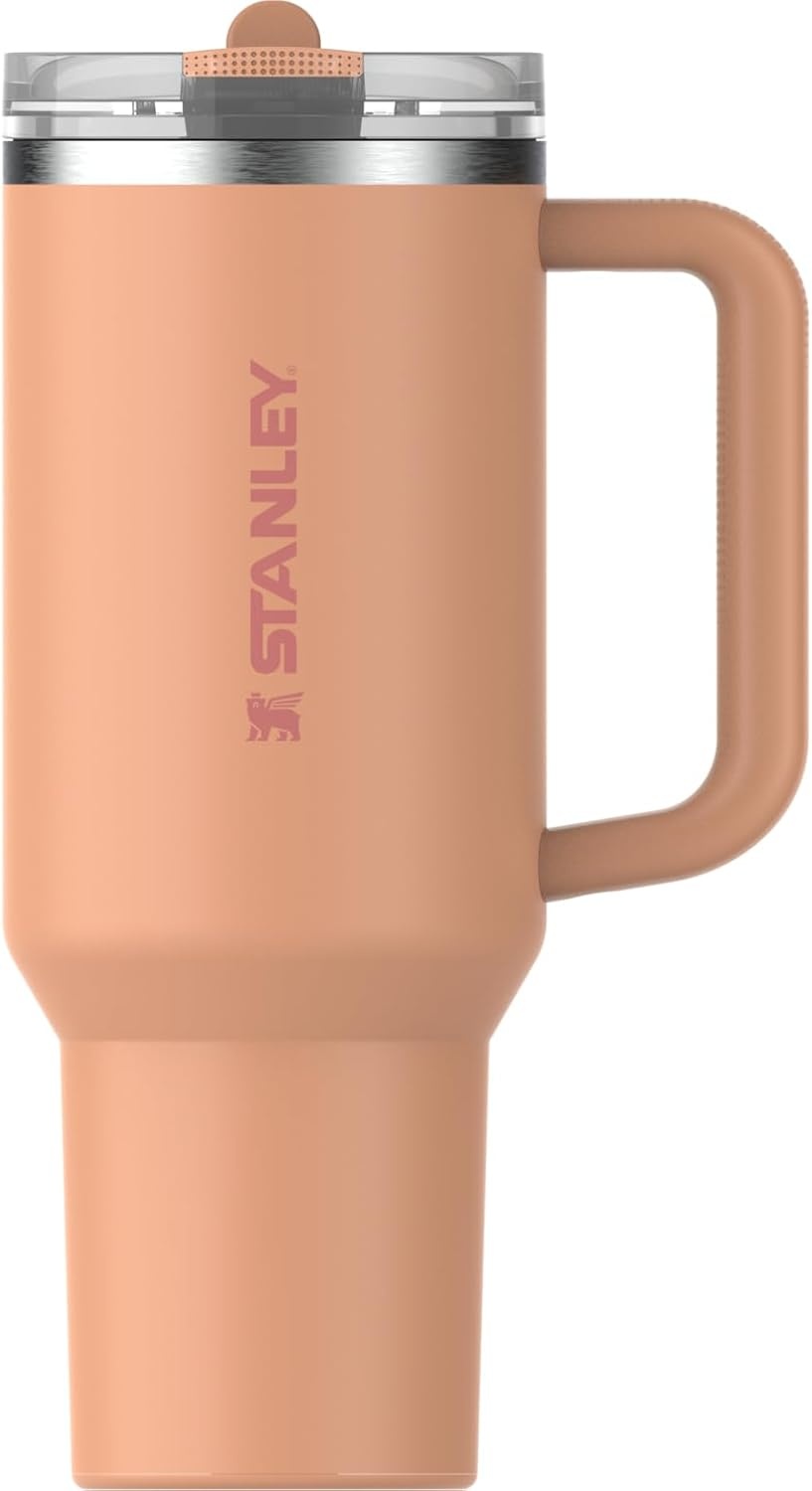 image:imageSTANLEY Quencher ProTour Flipstraw Tumbler 30 oz Multi InterfusionOasis Apricot
