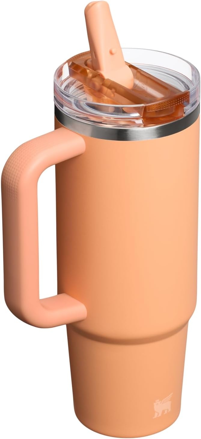 image:imageSTANLEY Quencher ProTour Flipstraw Tumbler 30 oz Multi InterfusionOasis Apricot