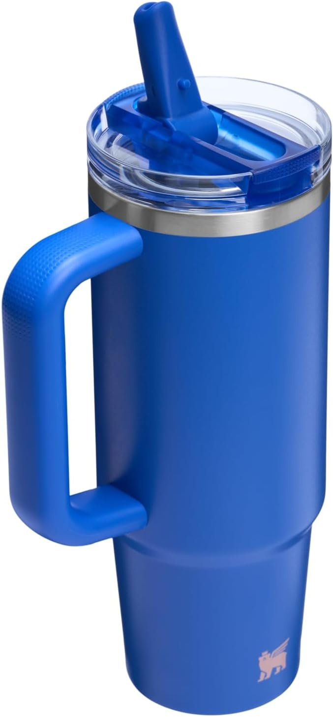 image:imageSTANLEY Quencher ProTour Flipstraw Tumbler 30 oz Multi InterfusionOasis Royal Blue
