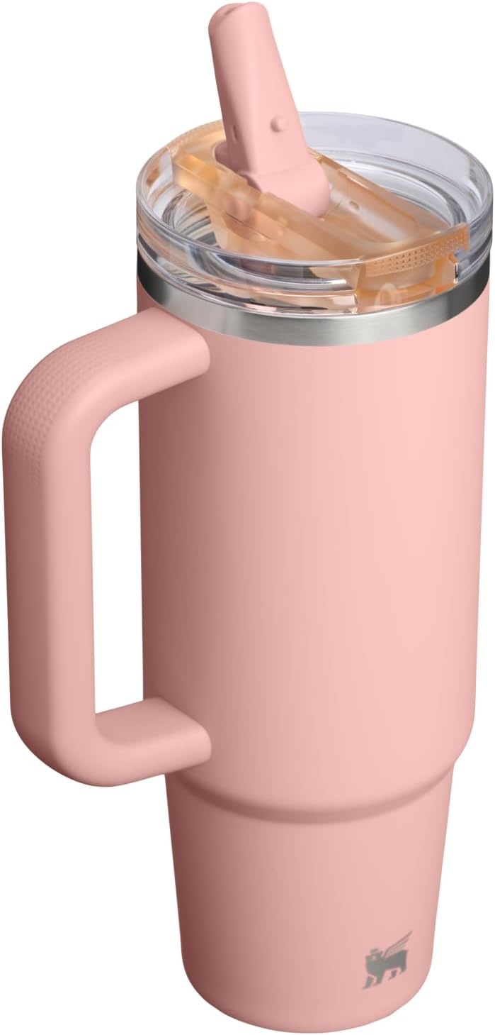 image:imageSTANLEY Quencher ProTour Flipstraw Tumbler 30 oz Multi InterfusionPeach Rose