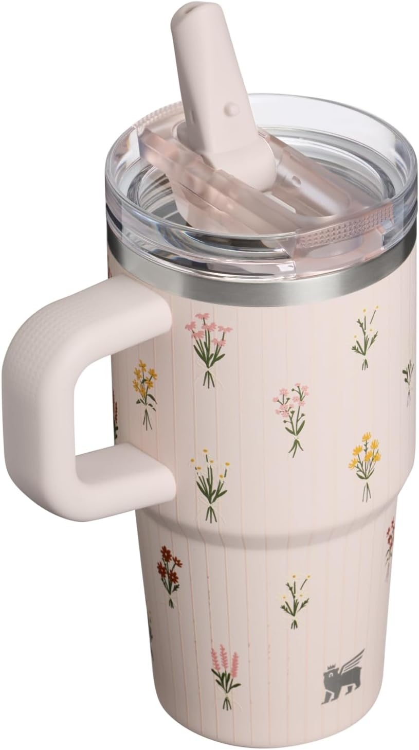 image:imageSTANLEY Quencher ProTour Flipstraw Tumbler 30 oz Multi InterfusionRose Quartz Bouquets