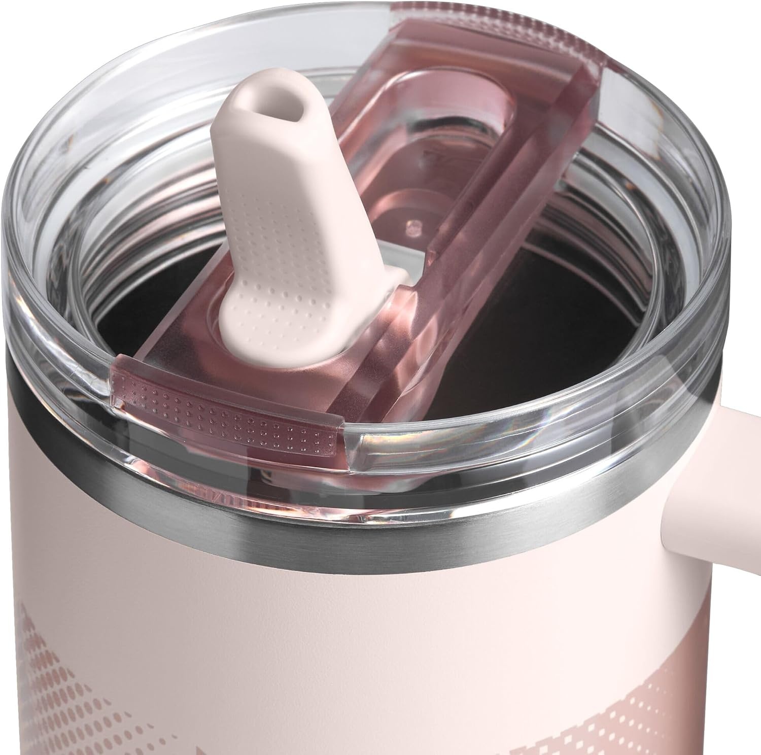 image:imageSTANLEY Quencher ProTour Flipstraw Tumbler 30 oz Multi InterfusionRose Quartz Fade