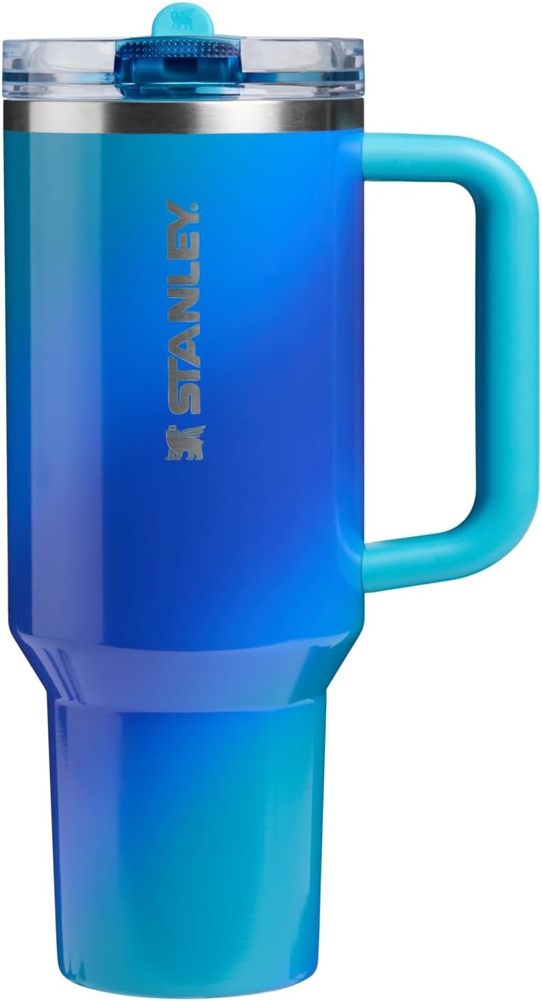 image:imageSTANLEY Quencher ProTour Flipstraw Tumbler 30 oz Multi InterfusionSea Glass Aura