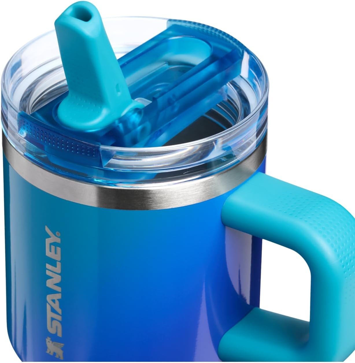 image:imageSTANLEY Quencher ProTour Flipstraw Tumbler 30 oz Multi InterfusionSea Glass Aura