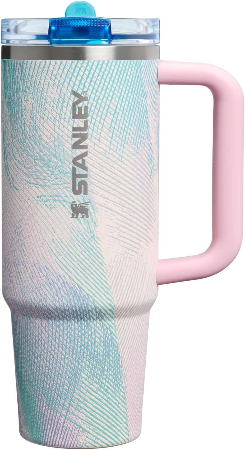 image:imageSTANLEY Quencher ProTour Flipstraw Tumbler 30 oz Multi InterfusionSea Glass Plume