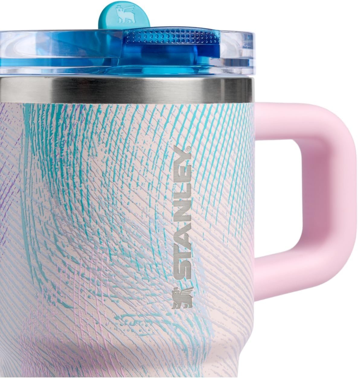 image:imageSTANLEY Quencher ProTour Flipstraw Tumbler 30 oz Multi InterfusionSea Glass Plume