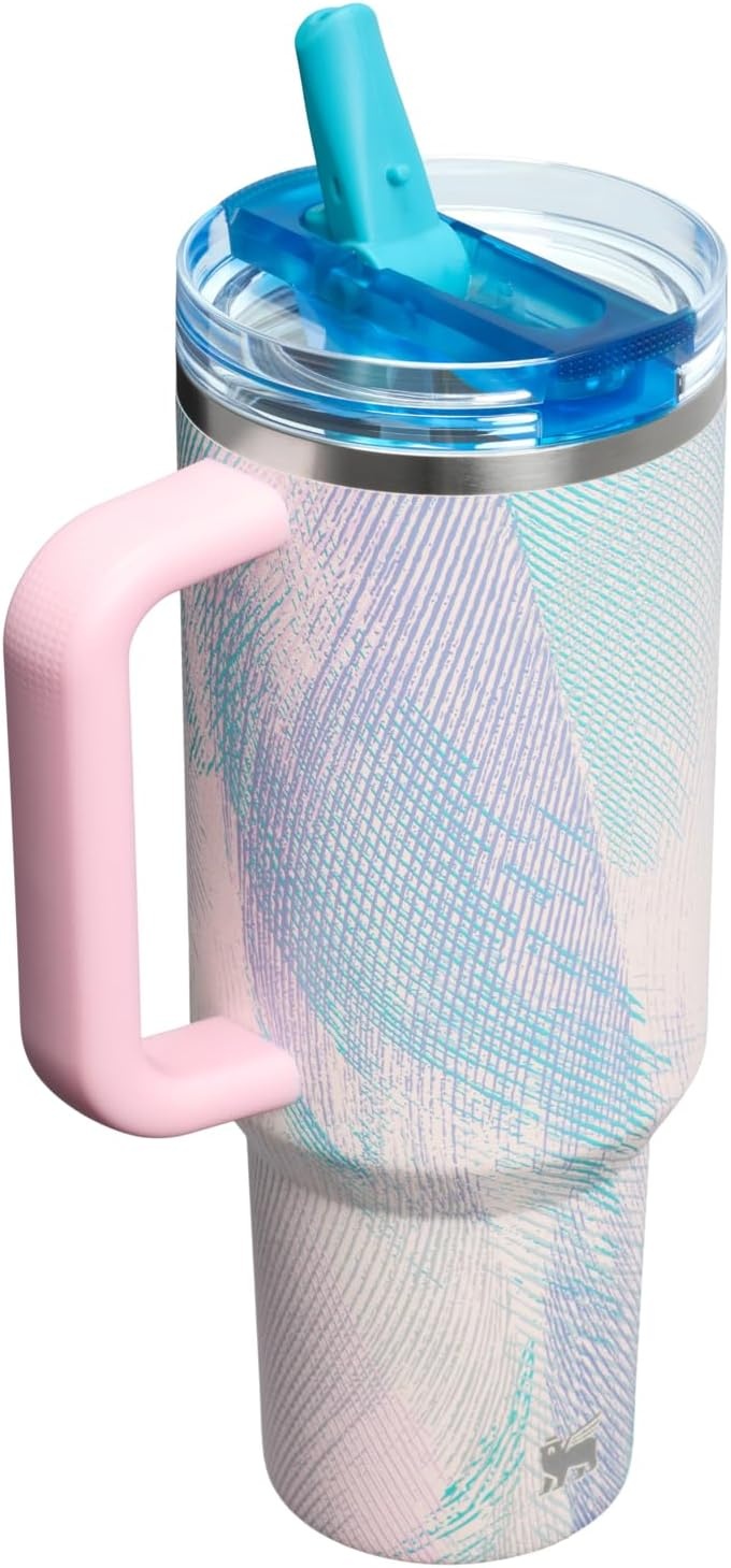 image:imageSTANLEY Quencher ProTour Flipstraw Tumbler 30 oz Multi InterfusionSea Glass Plume