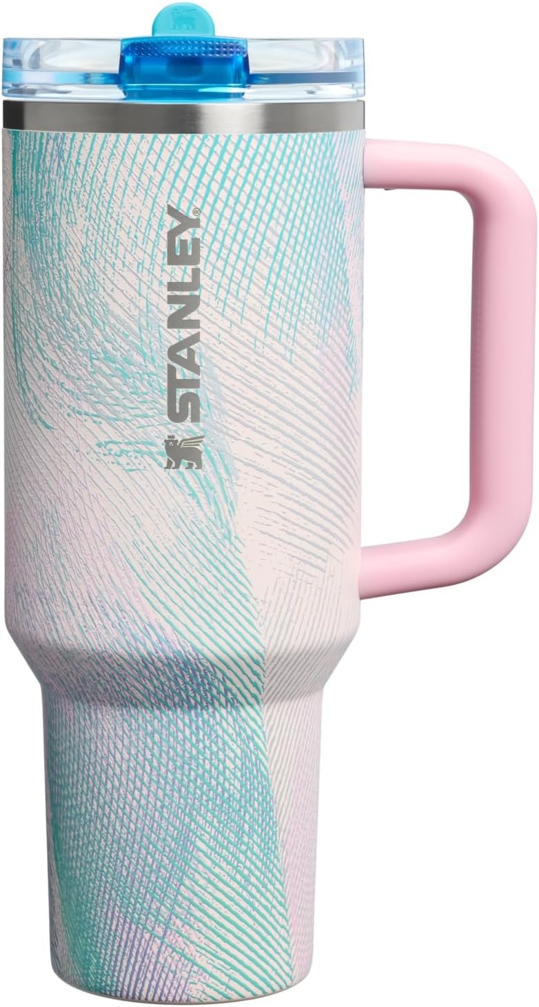 image:imageSTANLEY Quencher ProTour Flipstraw Tumbler 30 oz Multi InterfusionSea Glass Plume