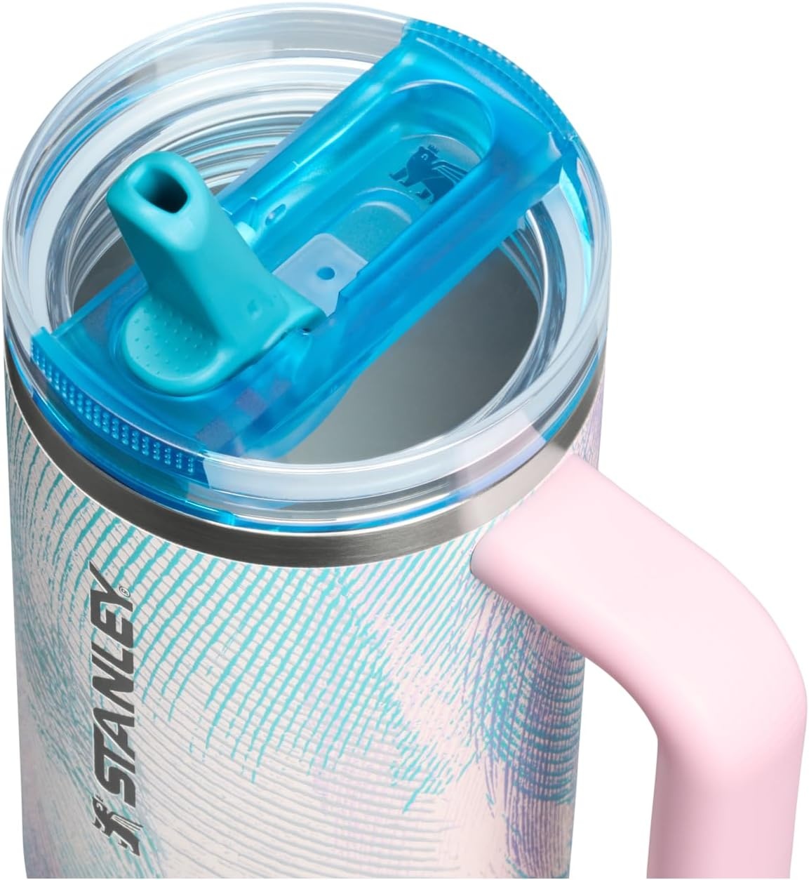 image:imageSTANLEY Quencher ProTour Flipstraw Tumbler 30 oz Multi InterfusionSea Glass Plume