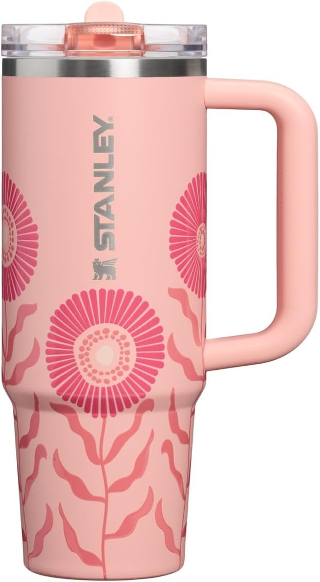 image:imageSTANLEY Quencher ProTour Flipstraw Tumbler 30 oz Multi InterfusionSorbet Garden