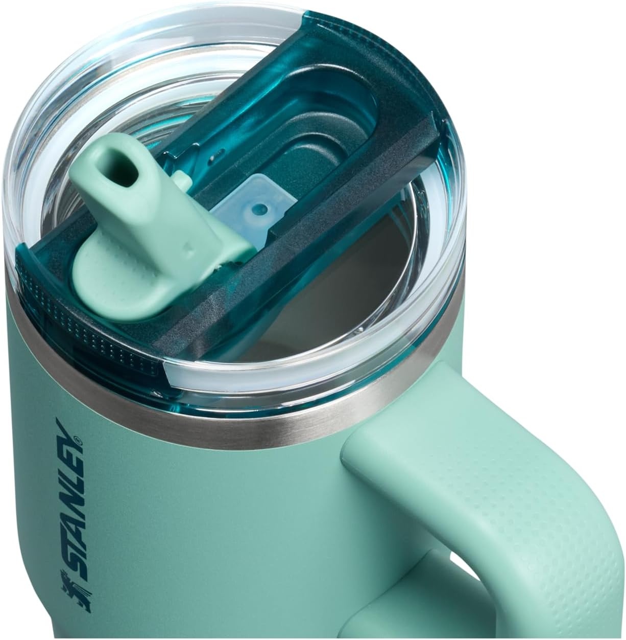 image:imageSTANLEY Quencher ProTour Flipstraw Tumbler 30 oz Multi InterfusionSpring Green