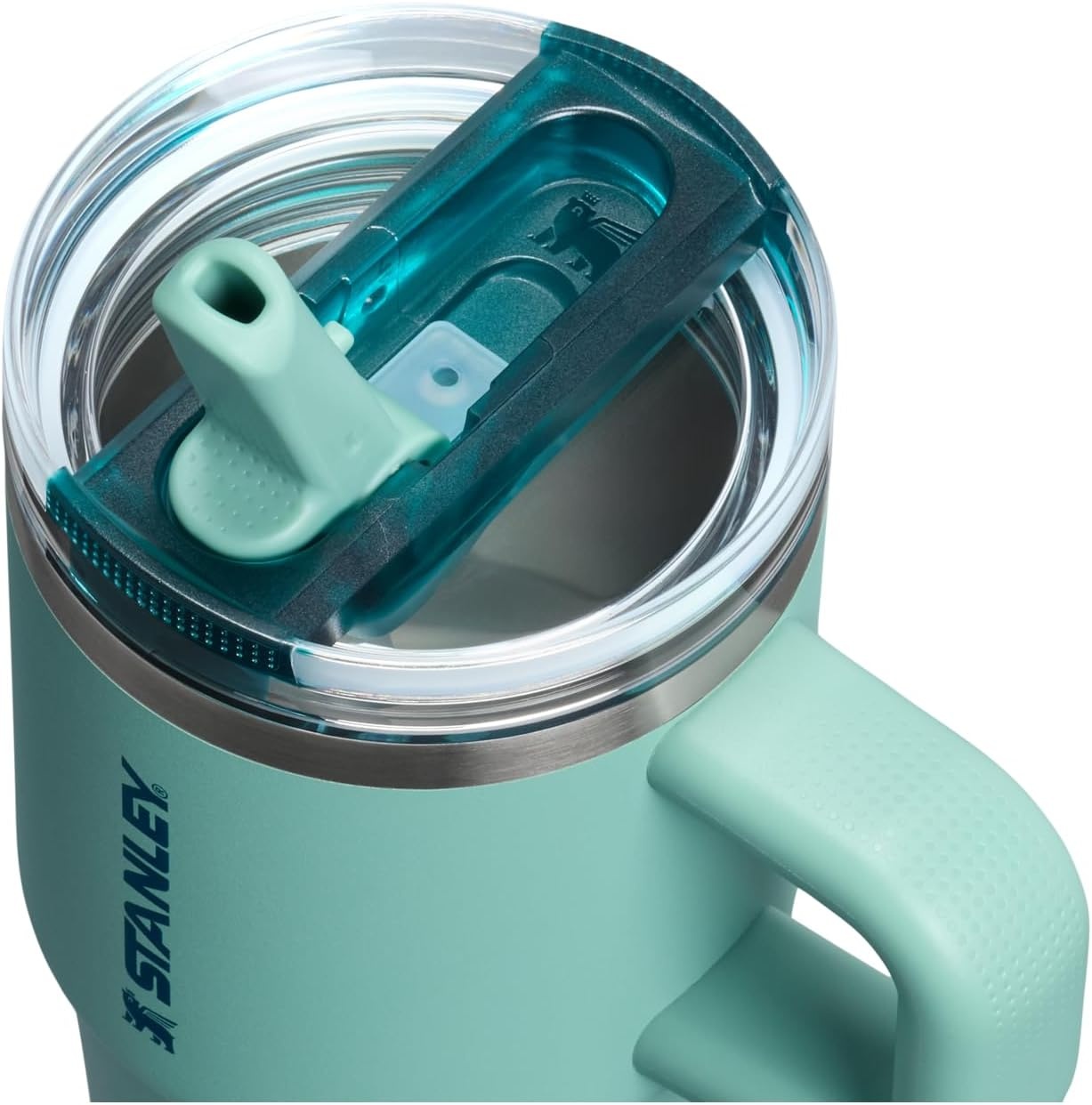 image:imageSTANLEY Quencher ProTour Flipstraw Tumbler 30 oz Multi InterfusionSpring Green