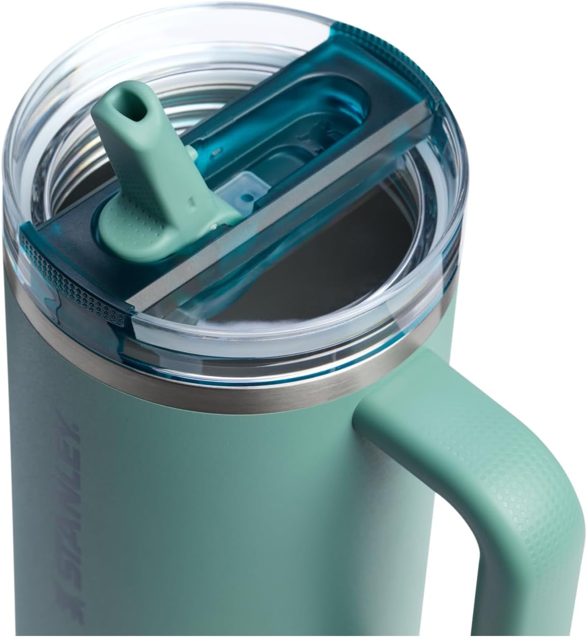 image:imageSTANLEY Quencher ProTour Flipstraw Tumbler 30 oz Multi InterfusionSpring Green