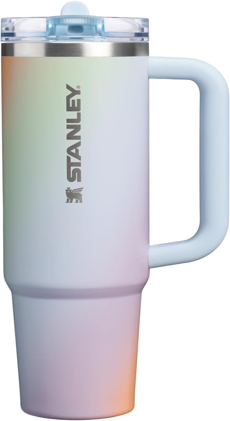 image:imageSTANLEY Quencher ProTour Flipstraw Tumbler 30 oz Multi InterfusionSunrise Spiral