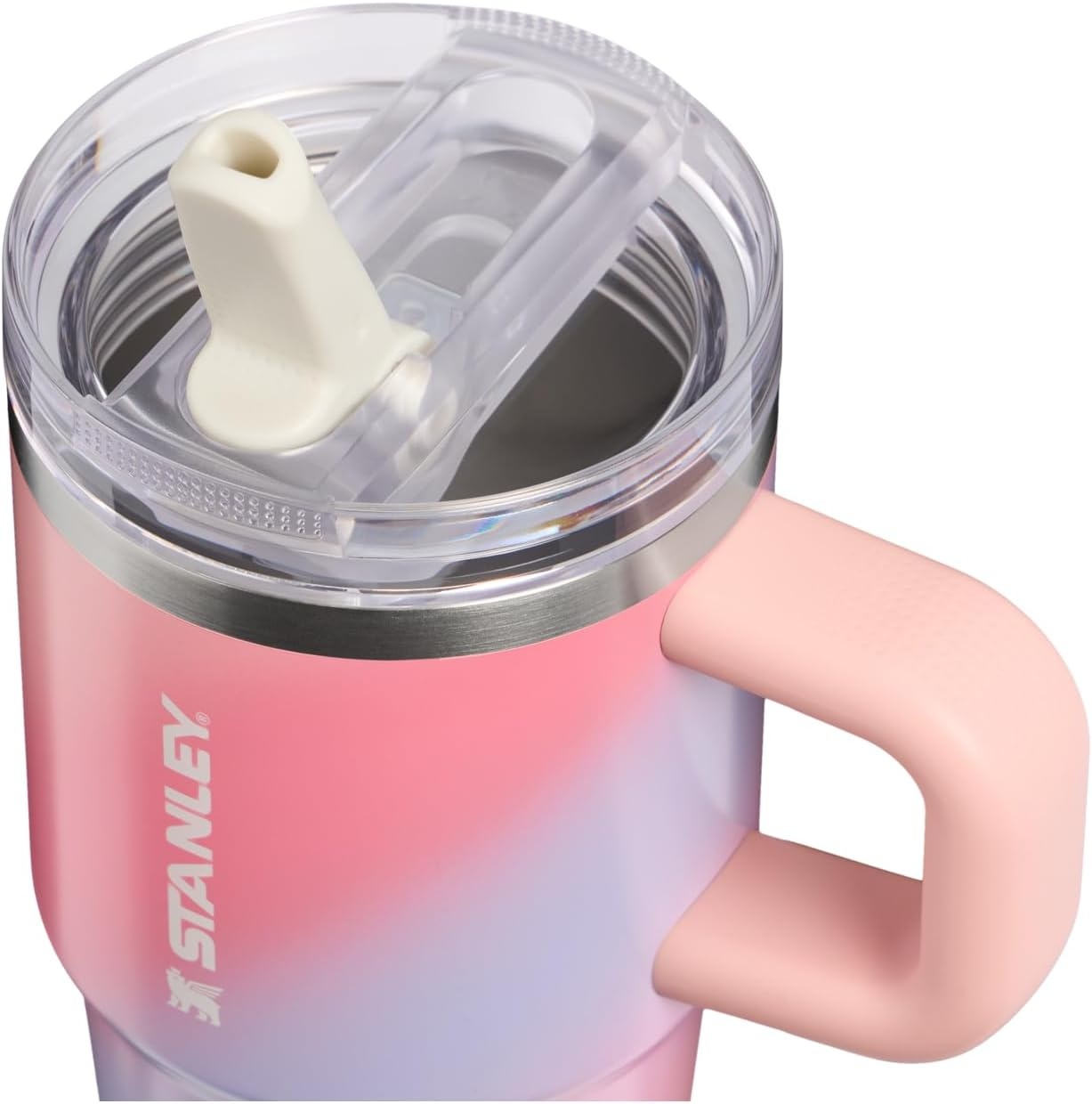image:imageSTANLEY Quencher ProTour Flipstraw Tumbler 30 oz Multi InterfusionSunset Spiral