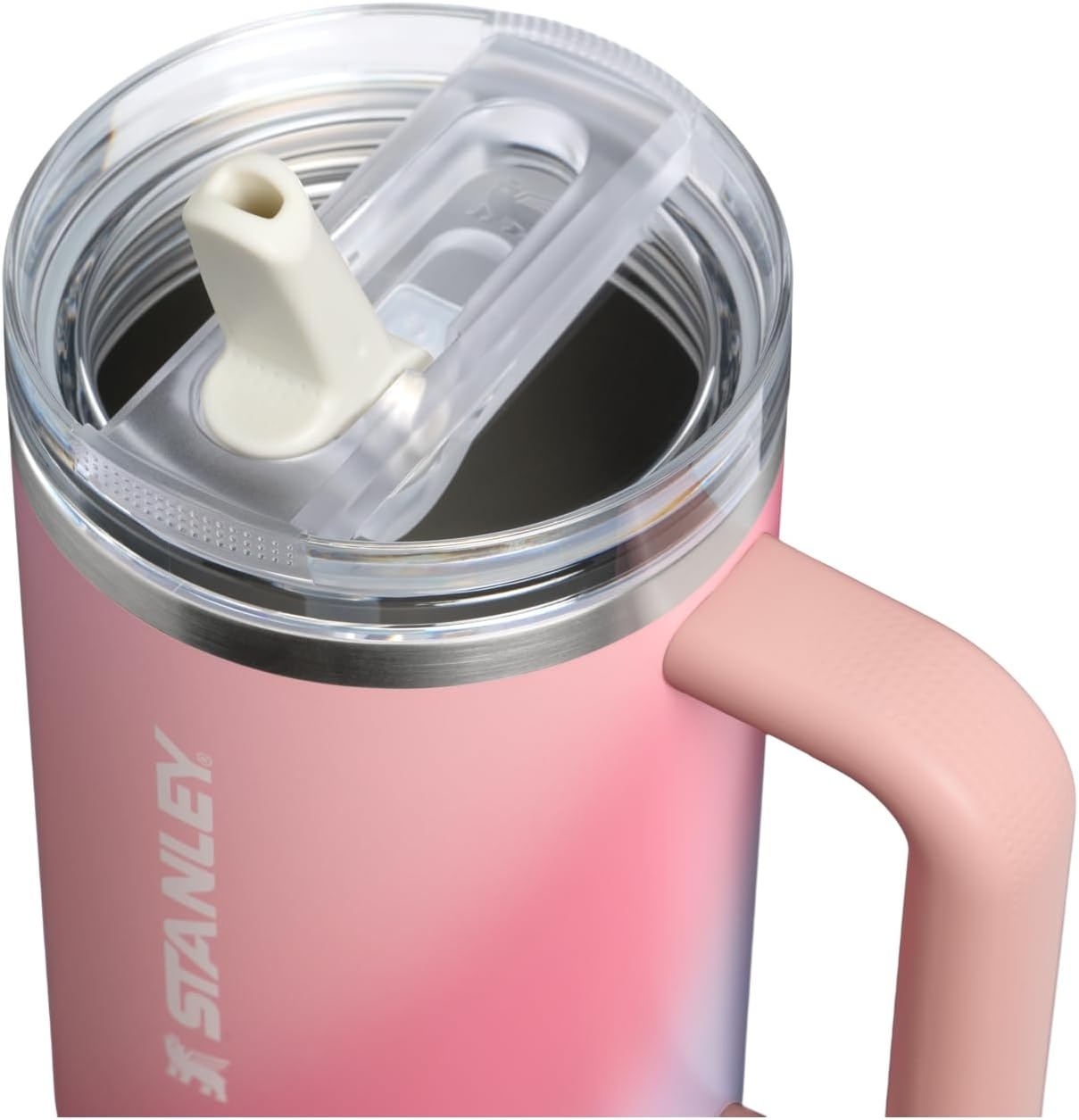 image:imageSTANLEY Quencher ProTour Flipstraw Tumbler 30 oz Multi InterfusionSunset Spiral