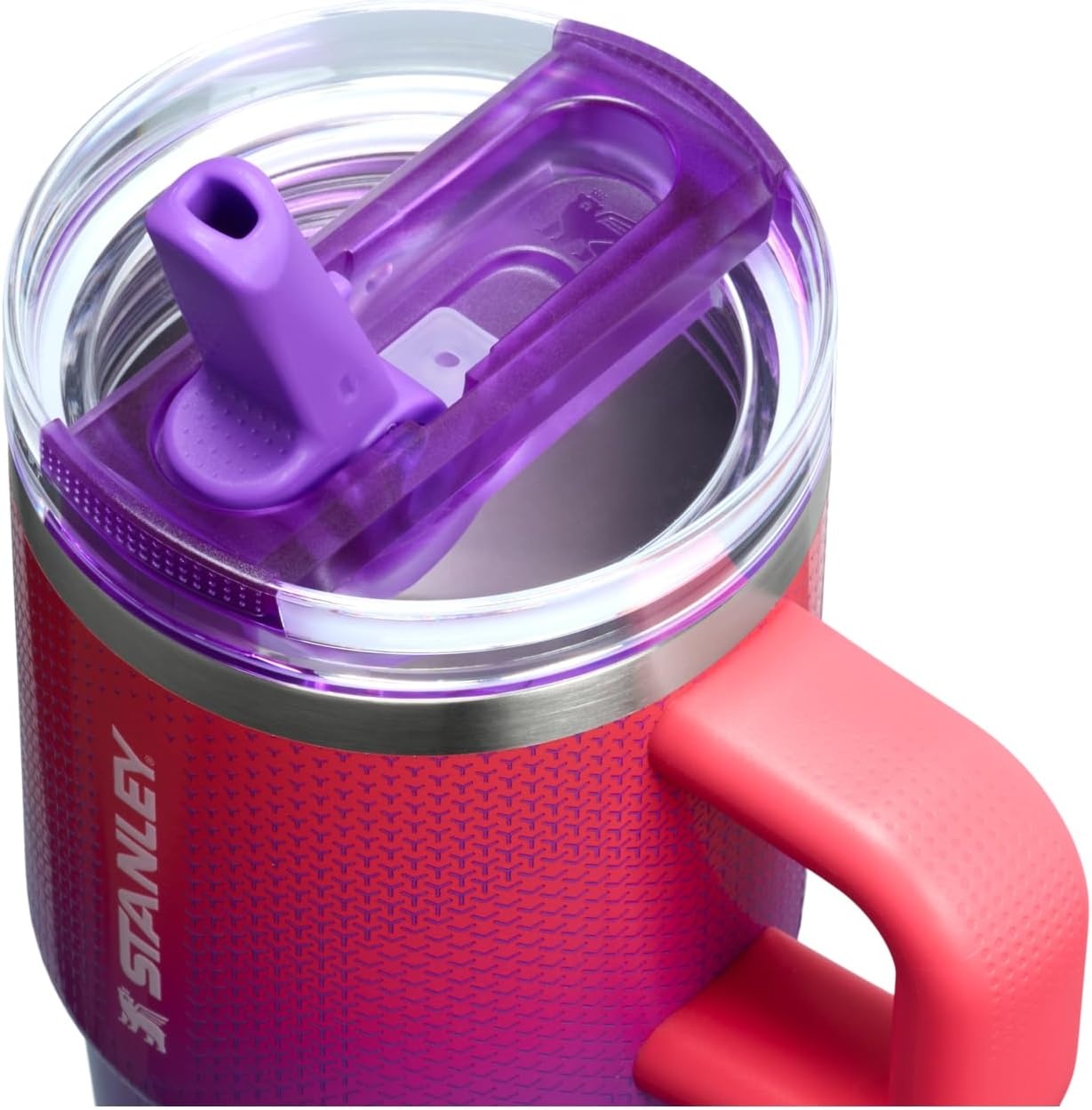 image:imageSTANLEY Quencher ProTour Flipstraw Tumbler 30 oz Multi InterfusionVermilion Hypergrip